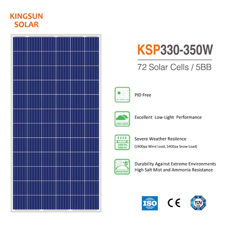 KSUNSOLAR photovoltaic cell polycrystalline solar panel company for powered by-1