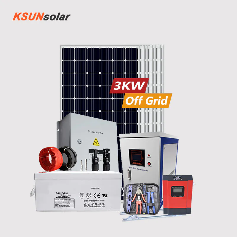 3KW Off-grid Solar Power System solar panel