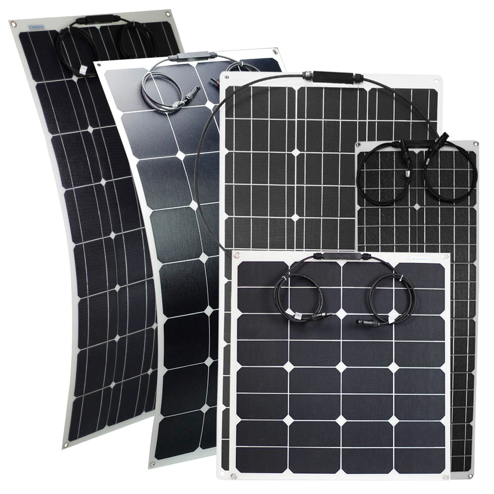 100W Semi-Flexible Solar Panel flexi panels