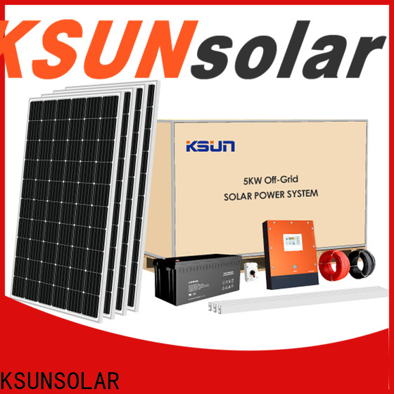 Top solar module for powered by
