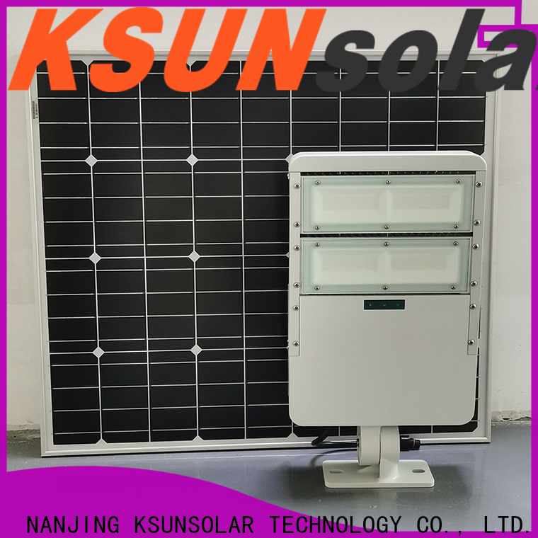 KSUNSOLAR Best best outdoor solar flood lights factory for Environmental protection
