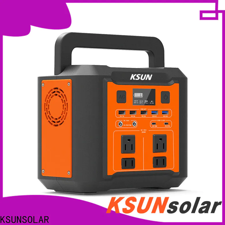 KSUNSOLAR New portable power station with solar company for Power generation