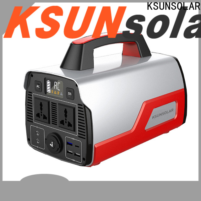 KSUNSOLAR Custom rechargeable portable power supply for powered by
