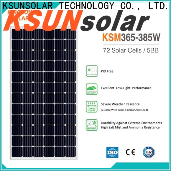 KSUNSOLAR solar module for business for Power generation