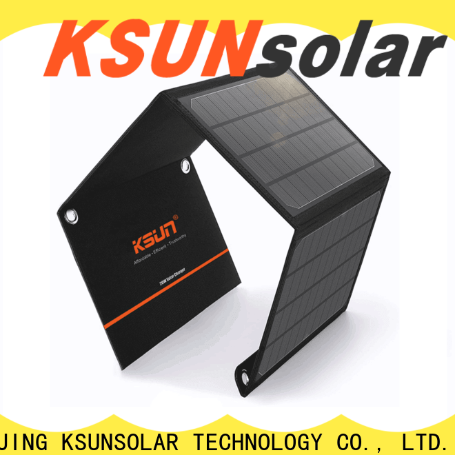 KSUNSOLAR portable foldable solar panels Suppliers for Environmental protection