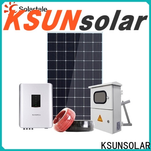 KSUNSOLAR Wholesale grid-tied solar power system for Energy saving