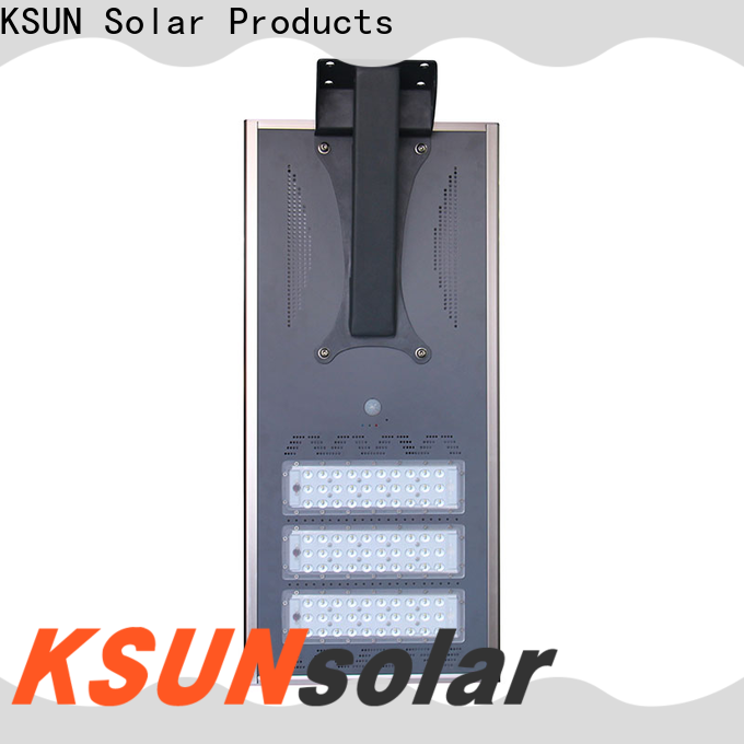 KSUNSOLAR high power solar street light factory for powered by