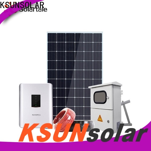 KSUNSOLAR Top off grid solar panels Supply for powered by