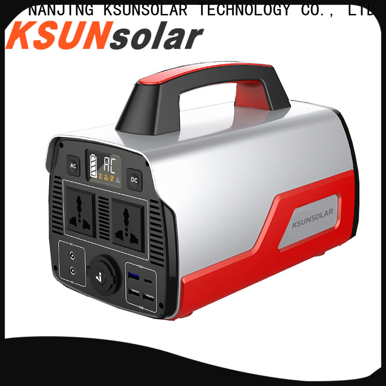 KSUNSOLAR portable rechargeable power supply Suppliers for Environmental protection