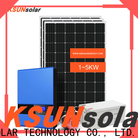 KSUNSOLAR best off grid solar panels company for powered by