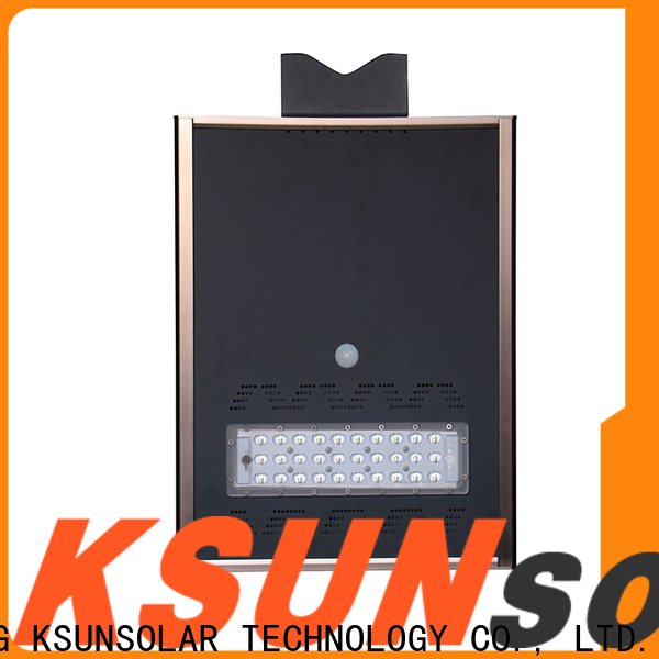 KSUNSOLAR solar powered street lights manufacturers for Power generation