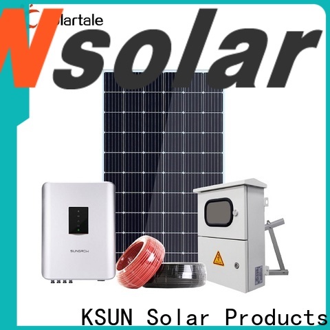 KSUNSOLAR Latest hybrid solar power system factory for Environmental protection