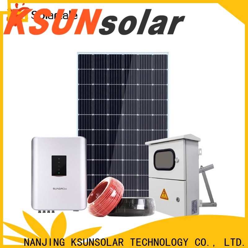 Wholesale off grid solar systems kits Suppliers for Environmental protection