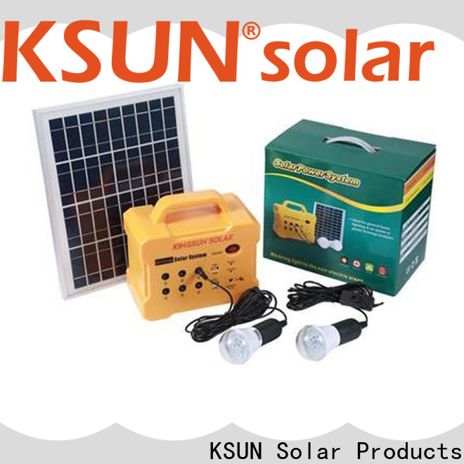 KSUNSOLAR Latest rechargeable portable power generator manufacturers for powered by