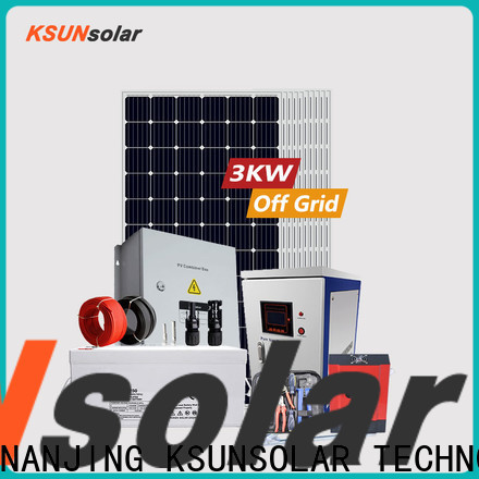 High-quality off grid solar panel system Suppliers for powered by