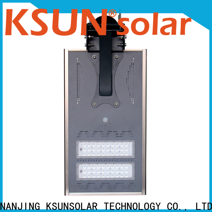 KSUNSOLAR Custom solar street light system manufacturers for powered by