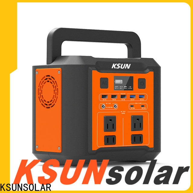 KSUNSOLAR portable power station solar generator factory for Energy saving