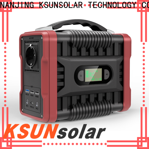 KSUNSOLAR Best portable power supply solar factory For photovoltaic power generation