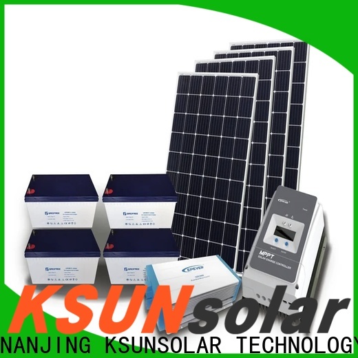 KSUNSOLAR Best hybrid solar system price for business for Power generation