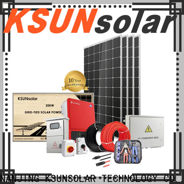 KSUNSOLAR solar equipment for sale Supply for Power generation