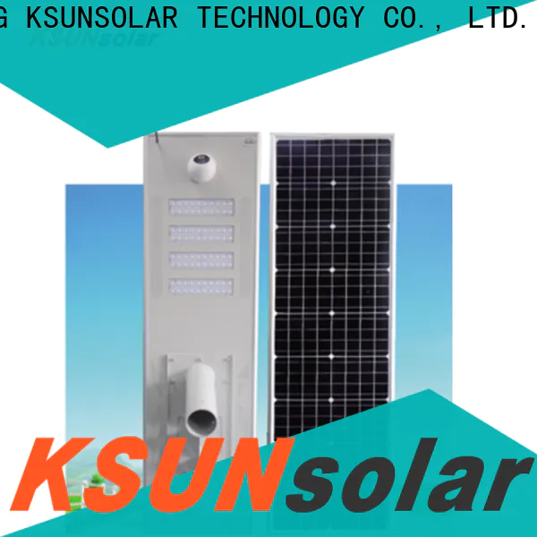 KSUNSOLAR Custom solar street light benefits for business for powered by