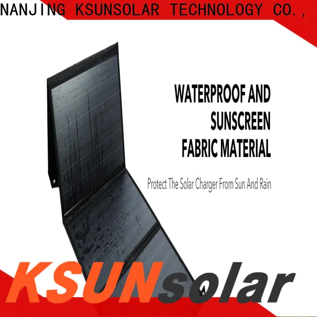 Custom portable fold up solar panels company for Power generation