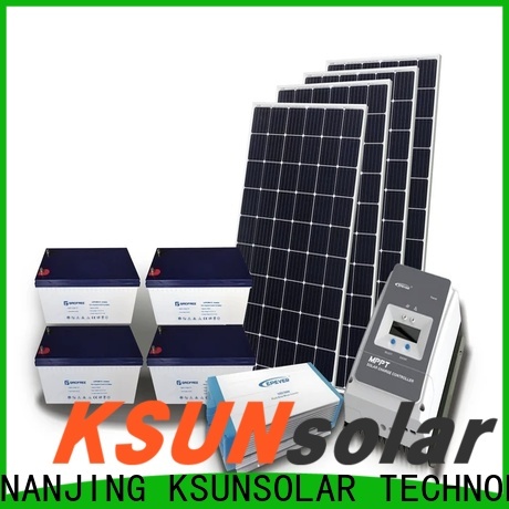 KSUNSOLAR off grid solutions for Environmental protection