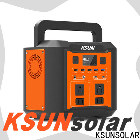 KSUNSOLAR portable rechargeable power supply For photovoltaic power generation