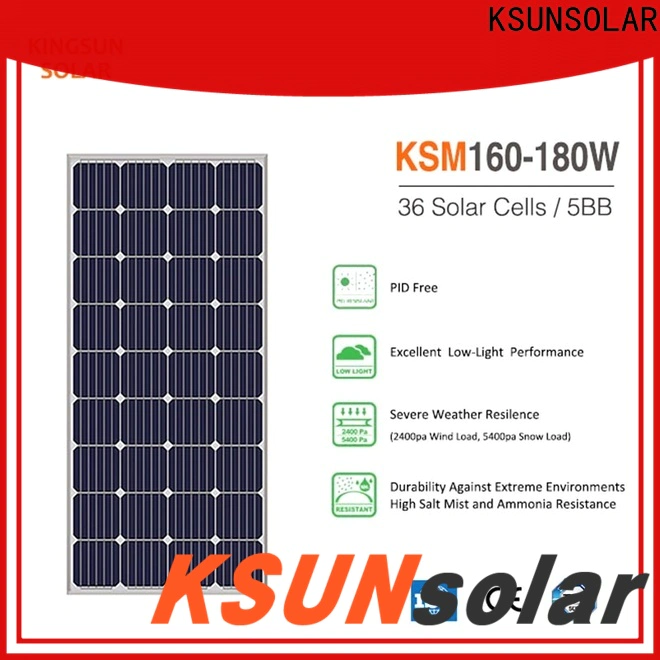 KSUNSOLAR monocrystalline solar panels for sale company for Energy saving