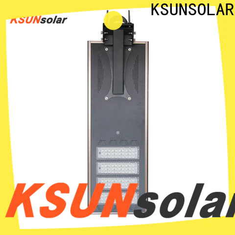 KSUNSOLAR solar street light with panel for business For photovoltaic power generation