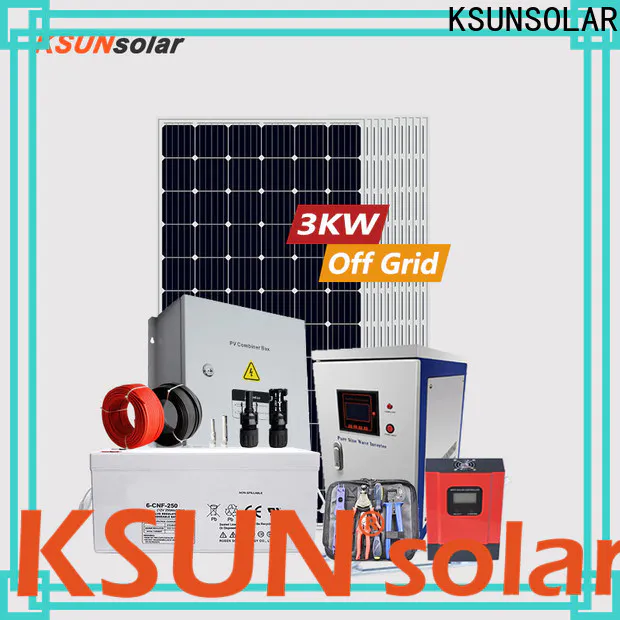 KSUNSOLAR off grid solar systems for sale Supply For photovoltaic power generation