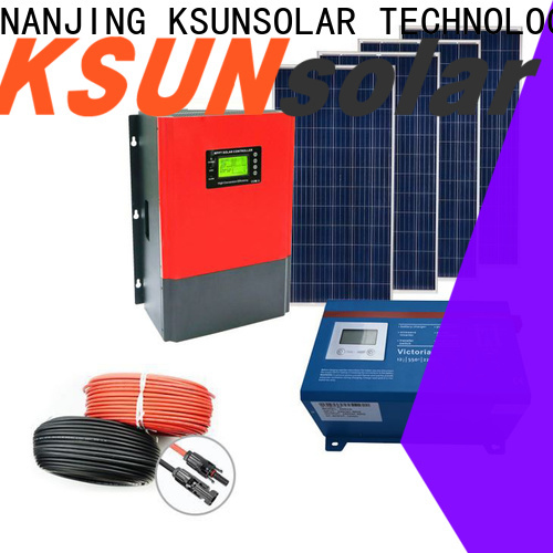 KSUNSOLAR Custom grid-tied solar power system Supply for Energy saving