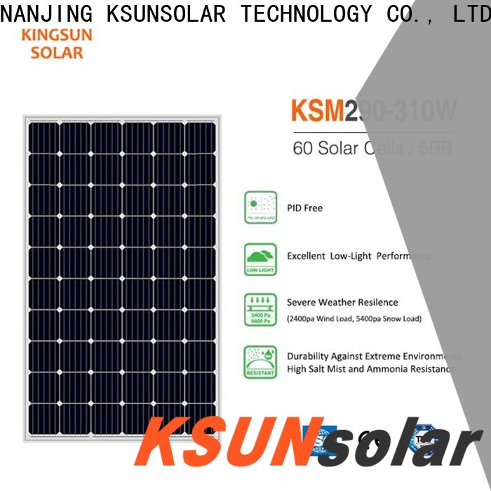 KSUNSOLAR Wholesale monocrystalline solar panel manufacturers manufacturers for Power generation