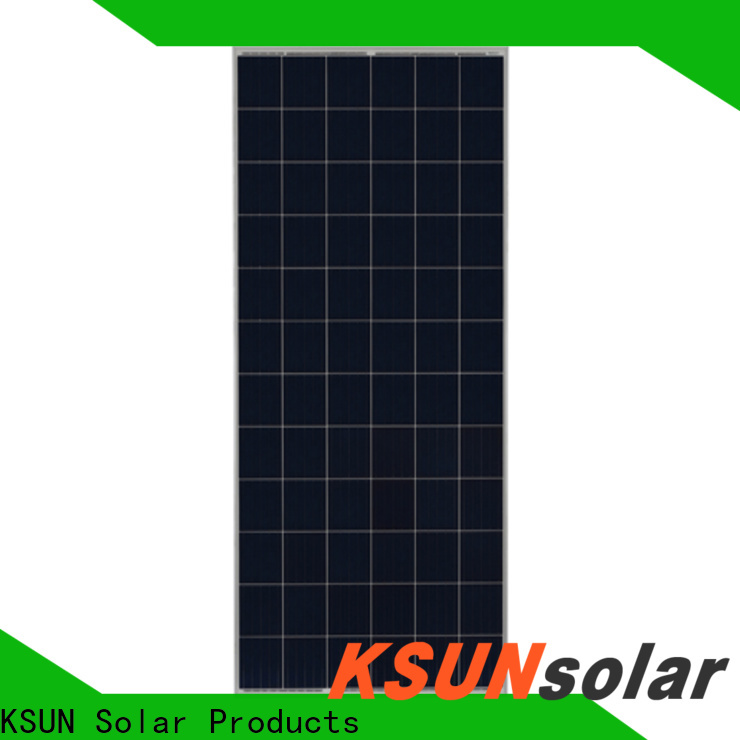 KSUNSOLAR New poly solar panel price Supply for Environmental protection