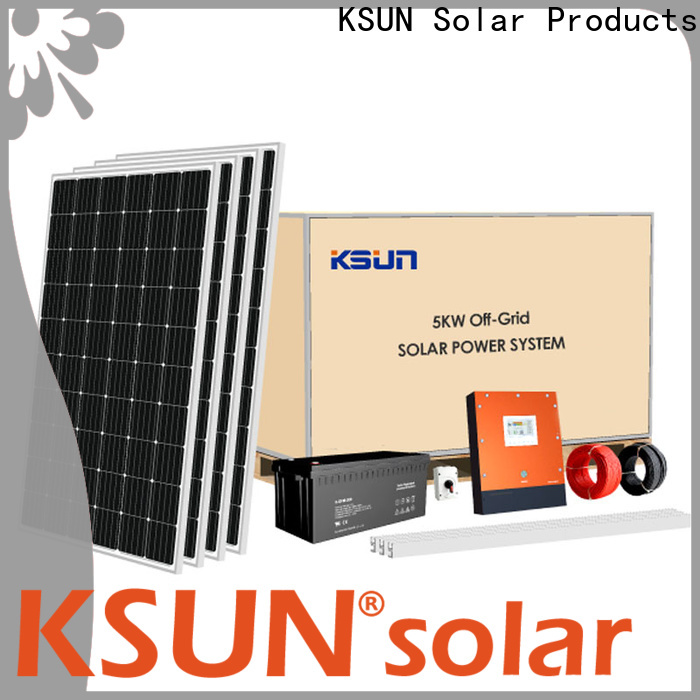 KSUNSOLAR solar panel power system Supply for Power generation
