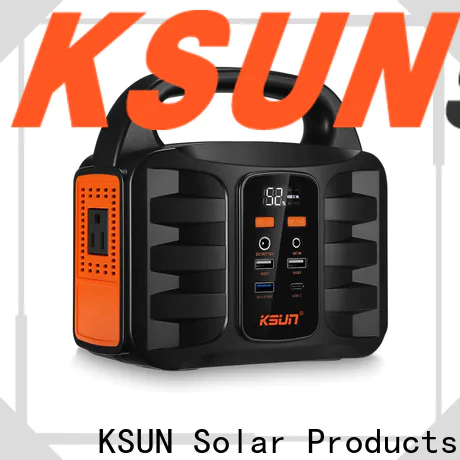 KSUNSOLAR Top portable solar power generator factory for Energy saving