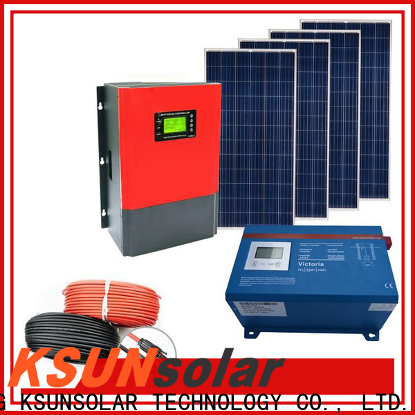 KSUNSOLAR Latest solar system equipment for business for Environmental protection