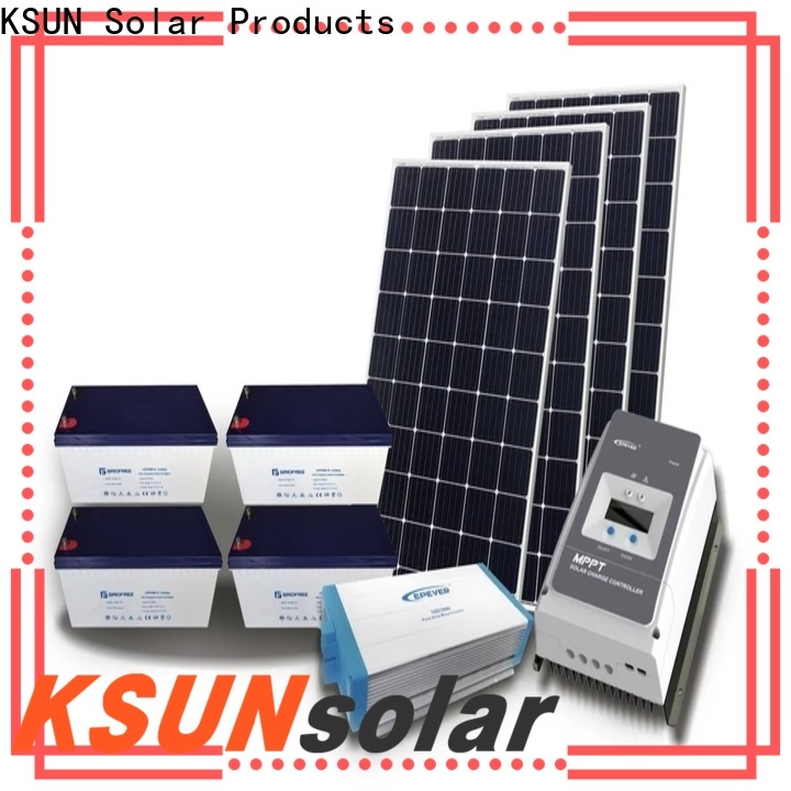 KSUNSOLAR hybrid solar system Suppliers for powered by