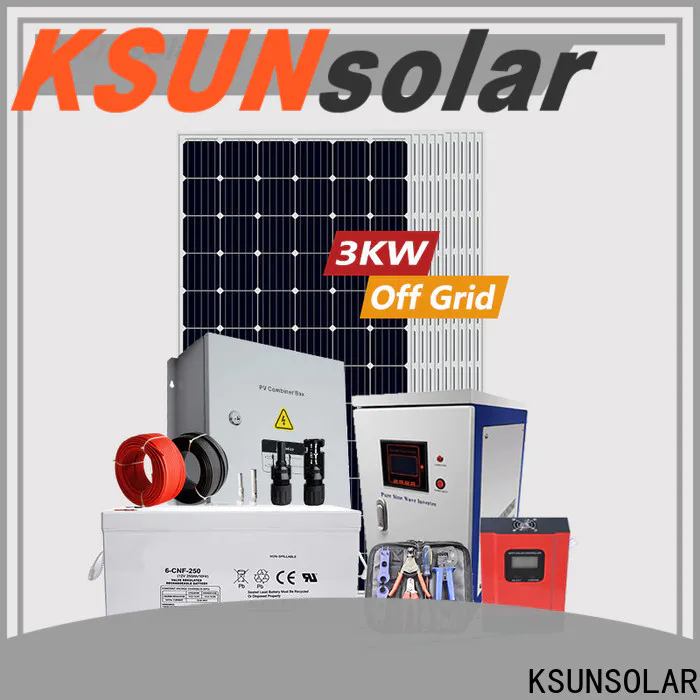 Best best off grid solar system factory for powered by