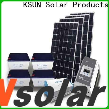 KSUNSOLAR Latest off grid solar system price Suppliers for powered by