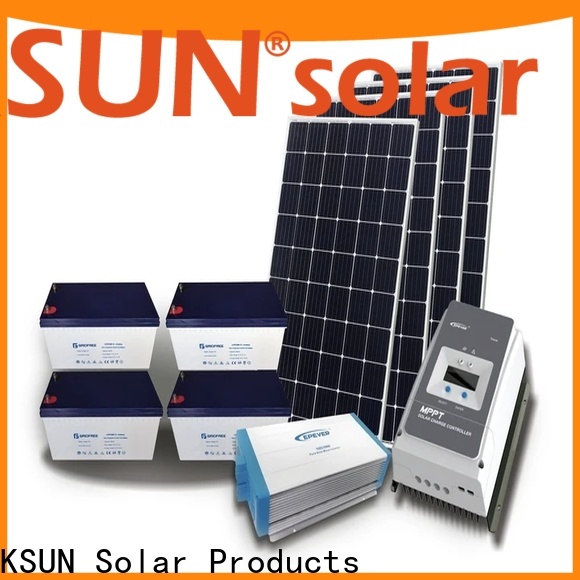 KSUNSOLAR solar power products for powered by
