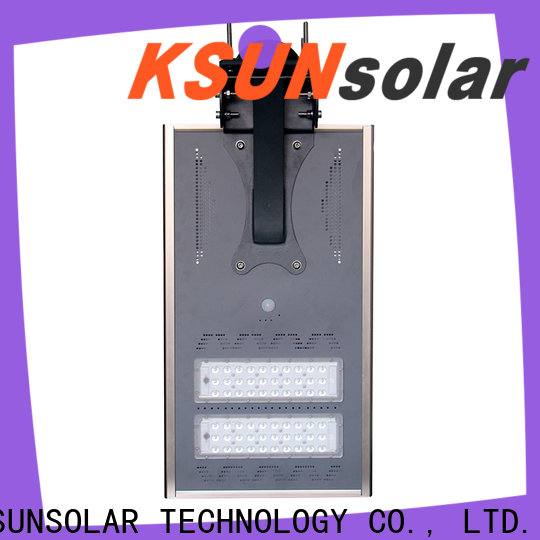 KSUNSOLAR Top outdoor solar powered street lights manufacturers for Power generation