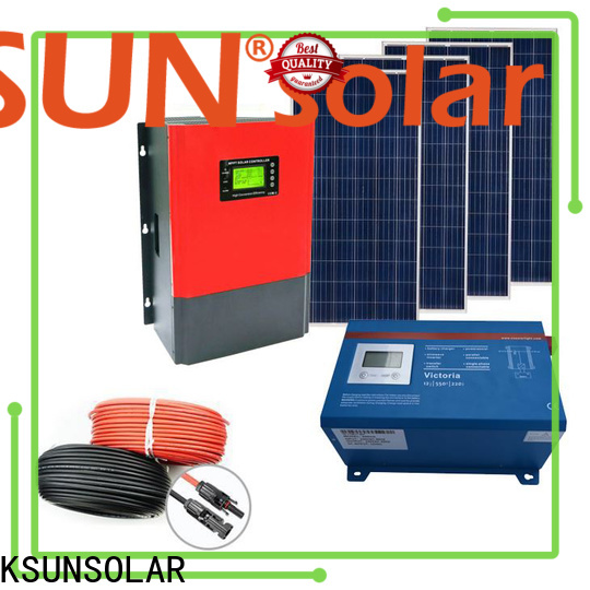 KSUNSOLAR off grid solar panel kits for Power generation