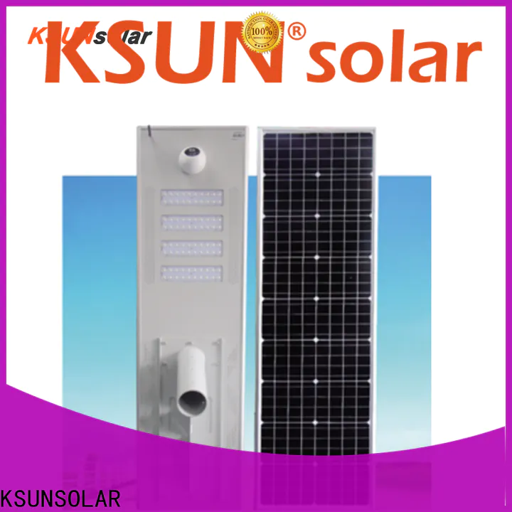 KSUNSOLAR solar powered led lights outdoor factory for Energy saving