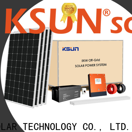 KSUNSOLAR Wholesale solar system products manufacturers For photovoltaic power generation