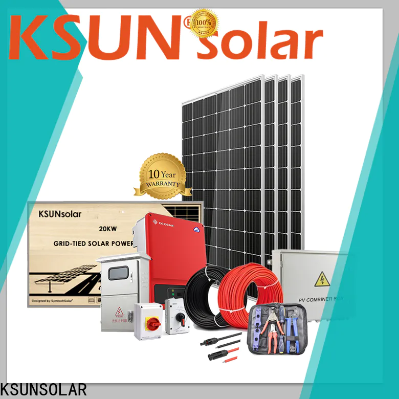 KSUNSOLAR Best best home solar power systems factory for Energy saving