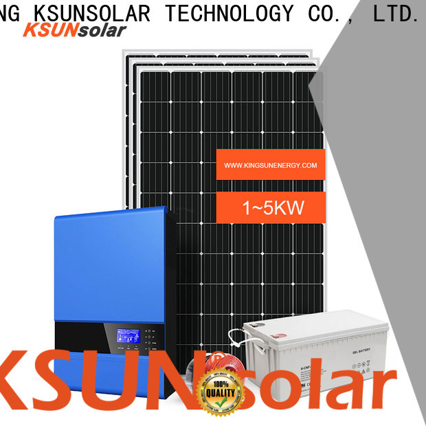 KSUNSOLAR solar panels for off grid home for Power generation