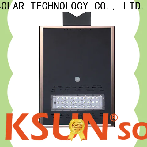 KSUNSOLAR New solar outdoor street lights manufacturers for Energy saving