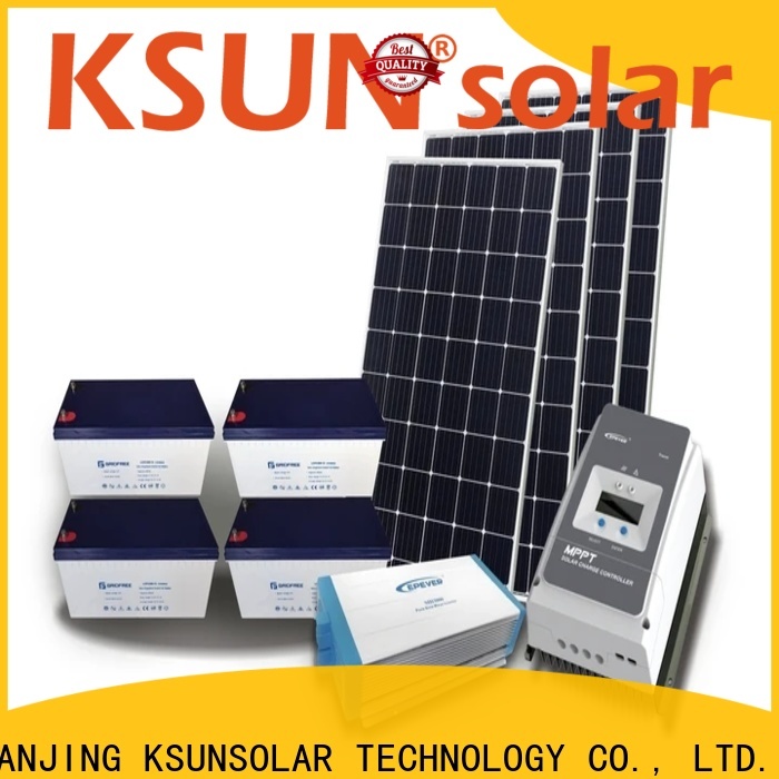 KSUNSOLAR hybrid solar panel Supply for Power generation