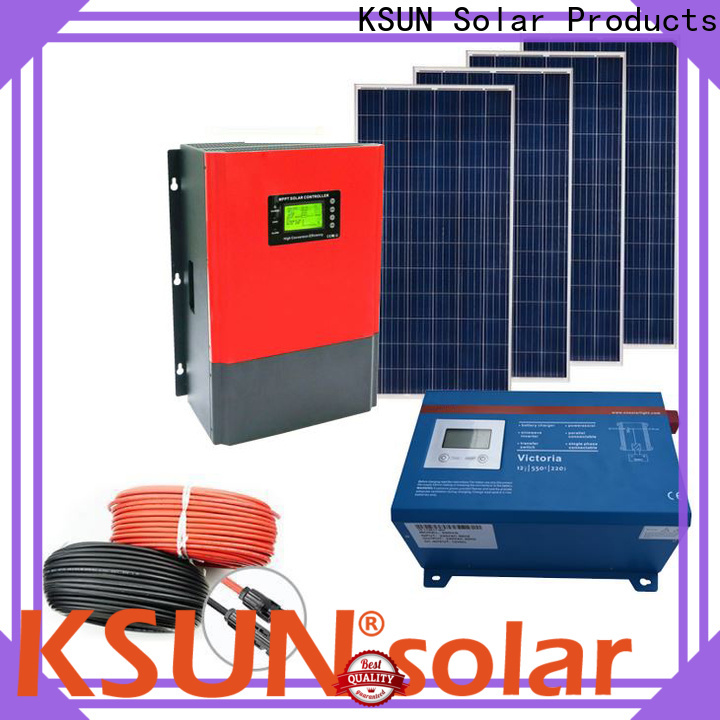 KSUNSOLAR New solar panels off grid power systems factory For photovoltaic power generation